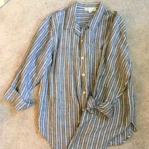 Linen Top and Bottom Set